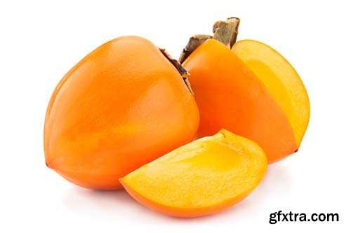 Persimmon Isolated - 10xJPGs