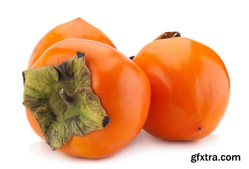 Persimmon Isolated - 10xJPGs