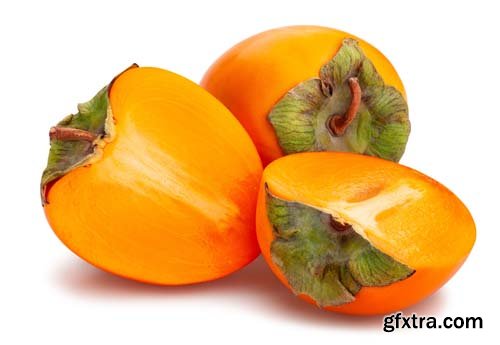 Persimmon Isolated - 10xJPGs