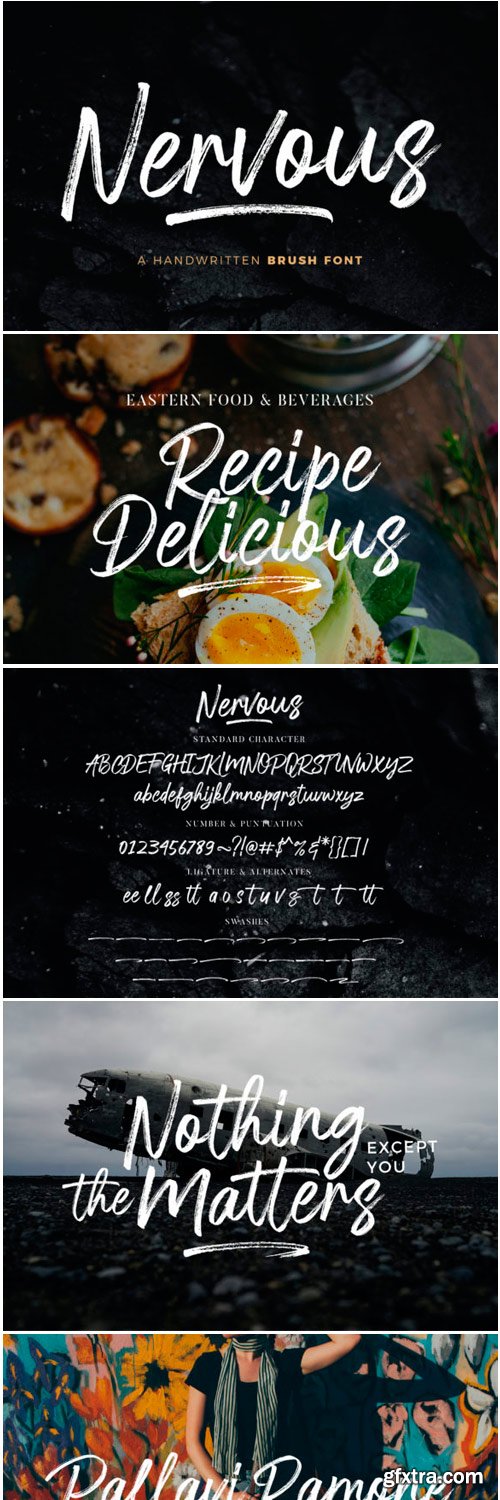 Nervous Font