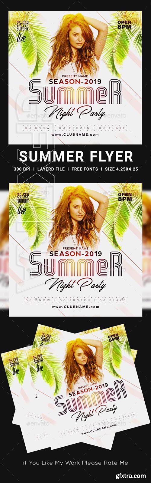 GraphicRiver - Summer Flyer 23830673