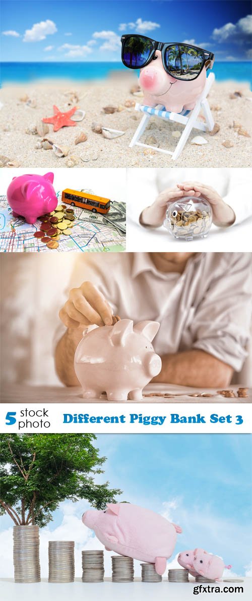 Photos - Different Piggy Bank Set 3