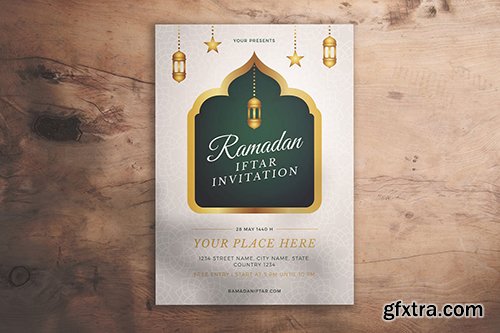 Ramadan Iftar Invitation Flyer