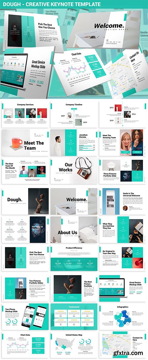 Dough - Creative Keynote Template