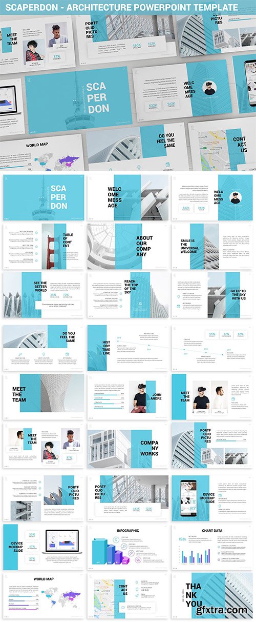 Scaperdon - Architecture Powerpoint Template