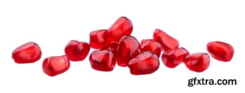 Pomegranate Seeds Isolated - 5xJPGs