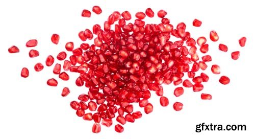 Pomegranate Seeds Isolated - 5xJPGs