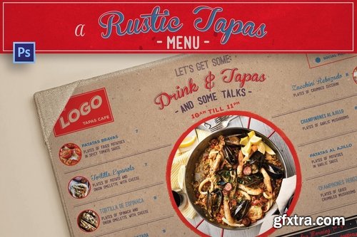 Rustic Tapas Menu