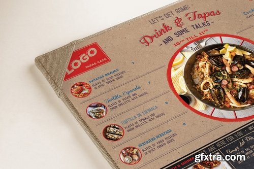 Rustic Tapas Menu