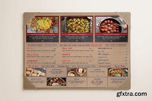 Rustic Tapas Menu