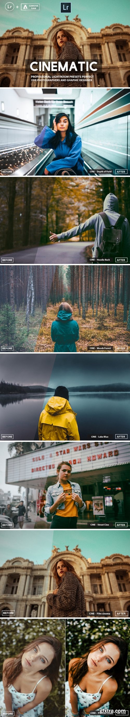 Cinematic Lightroom Presets Collection 1424659