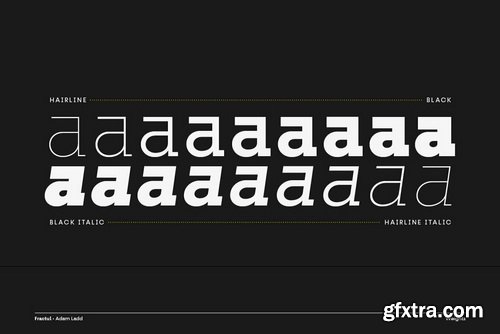 Fractul Font Family