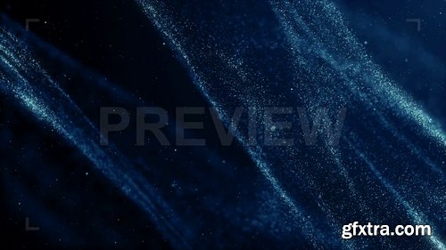 Blue Particles Background Loop 235065