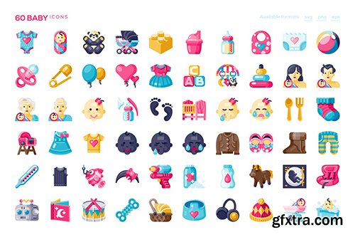 60 Baby Icons