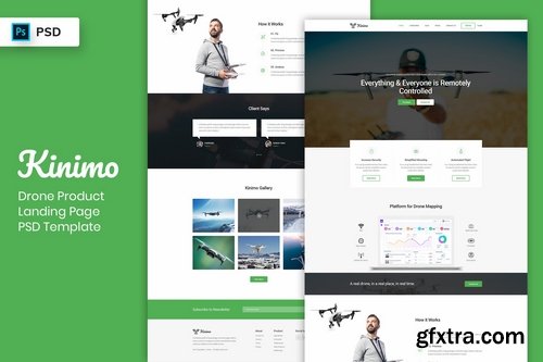 Drone Product - Landing Page PSD Template-02