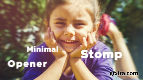 VideoHive Minimal Stomp Opener 23849499