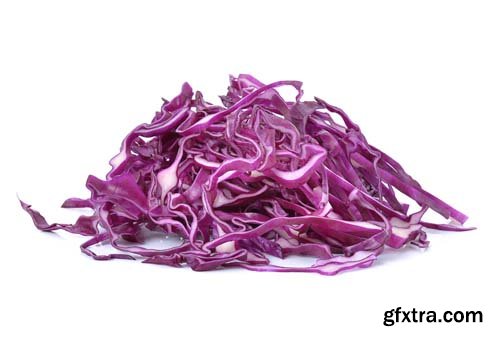 Red Cabbage Isolated - 10xJPGs