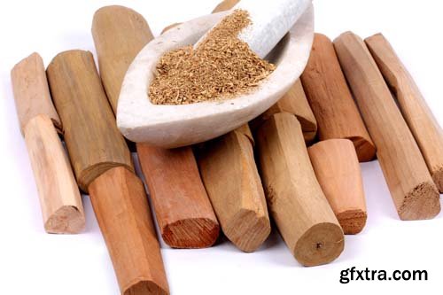 Sandalwood Isolated - 10xJPGs