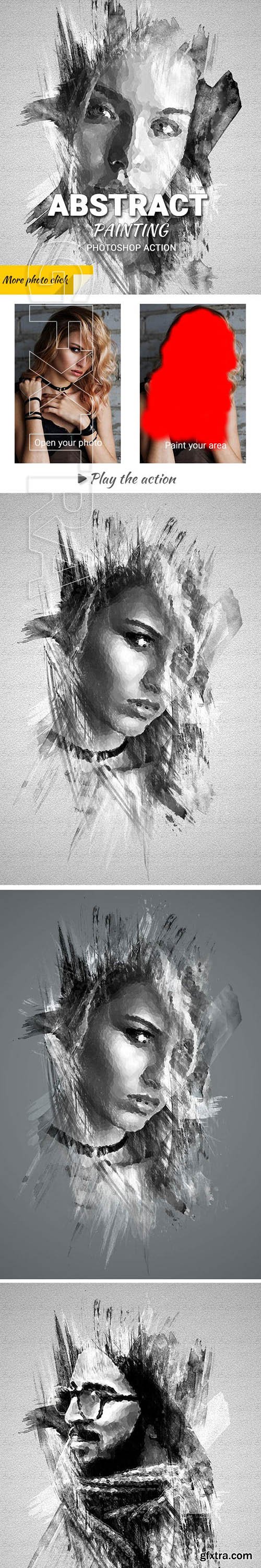 GraphicRiver - Abstract Painting Photoshop Action 23725401