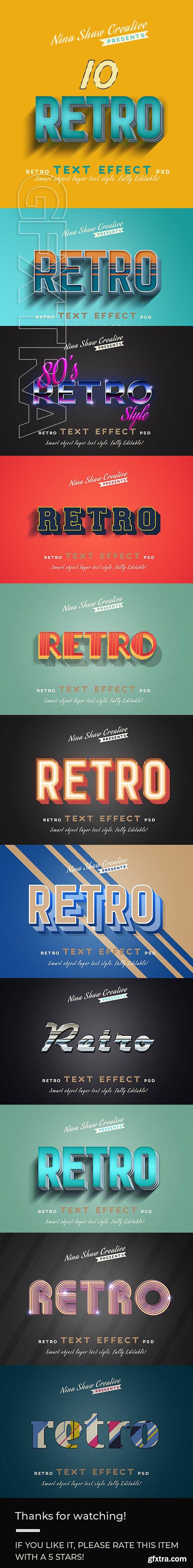 GraphicRiver - Retro Vintage Text Effects 23733346