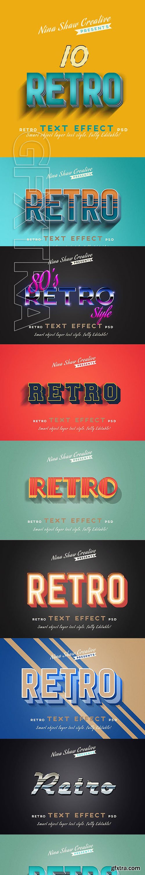 GraphicRiver - Retro Vintage Text Effects 23733346