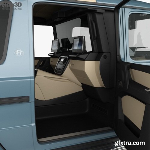 Mercedes-Benz G-class (W463) Maybach Landaulet with HQ interior 2017