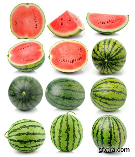 Watermelon Isolated - 12xJPGs