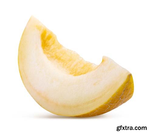 Yellow Melon Isolated - 6xJPGs