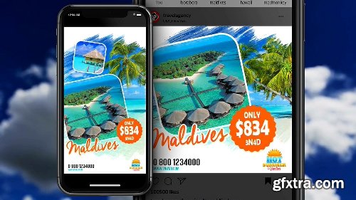 Videohive Instagram Stories Travel Agency 3 22392273