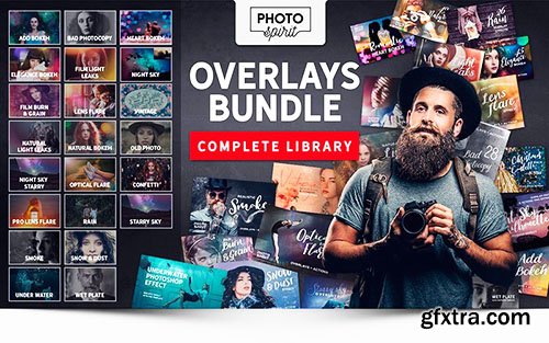 InkyDeals 1000+ Premium HD Overlays and Actions for Photoshop