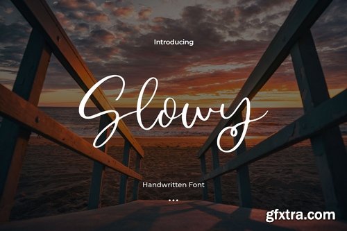 Slowly - Handwritten Font