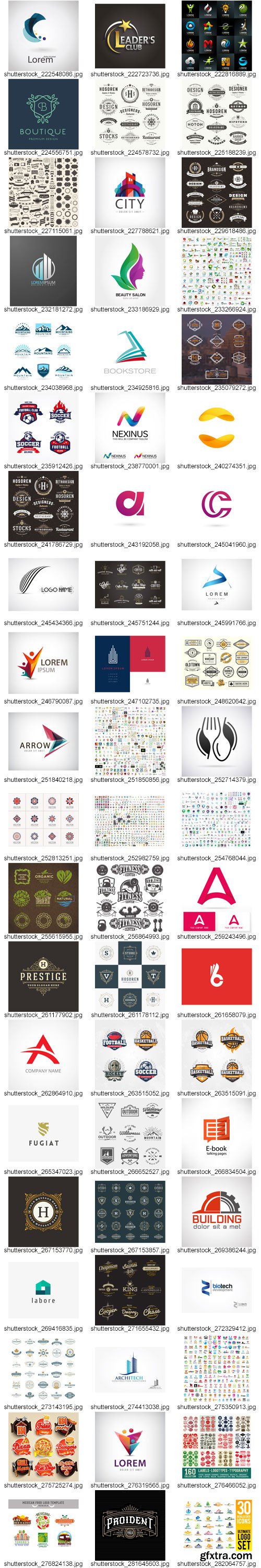 ShutterStock - Amazing Logo Archives - 750xEPS