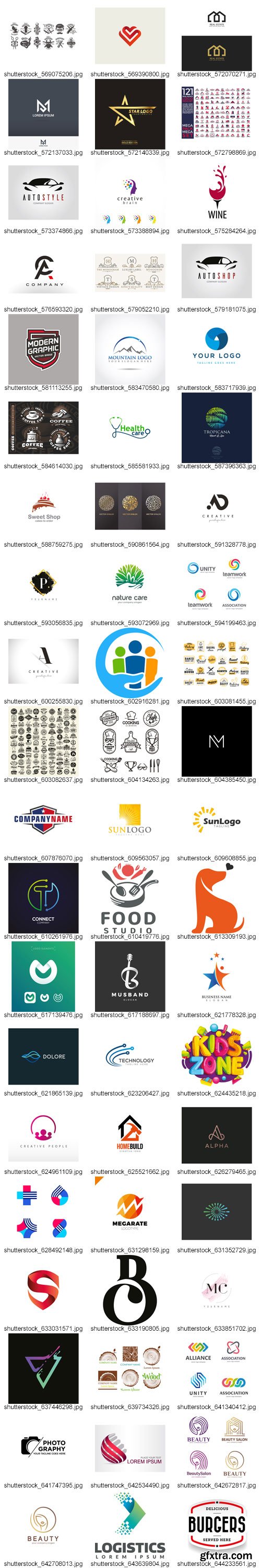 ShutterStock - Amazing Logo Archives - 750xEPS