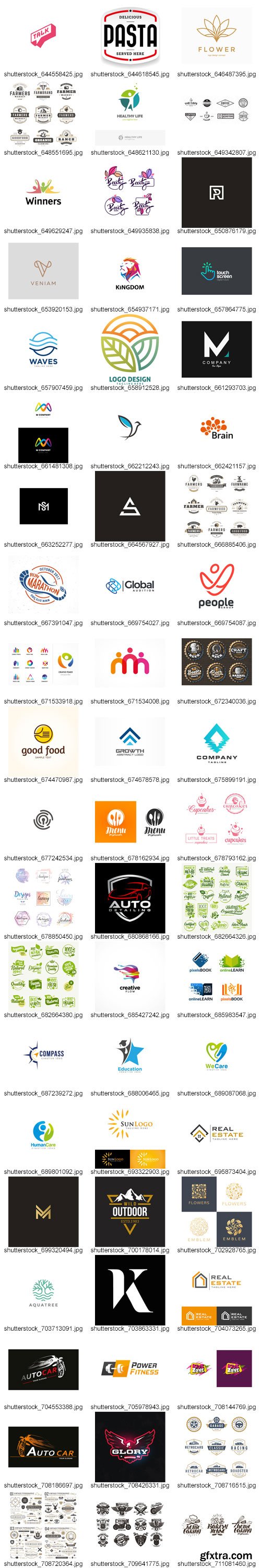 ShutterStock - Amazing Logo Archives - 750xEPS