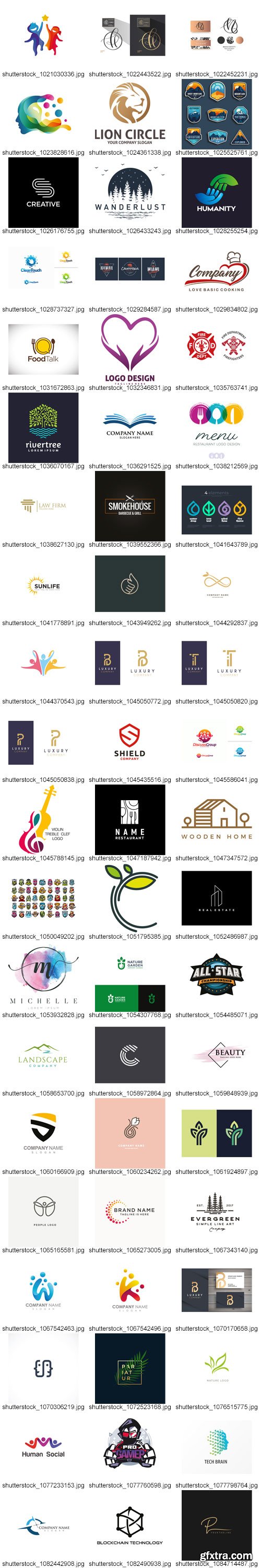 ShutterStock - Amazing Logo Archives - 750xEPS