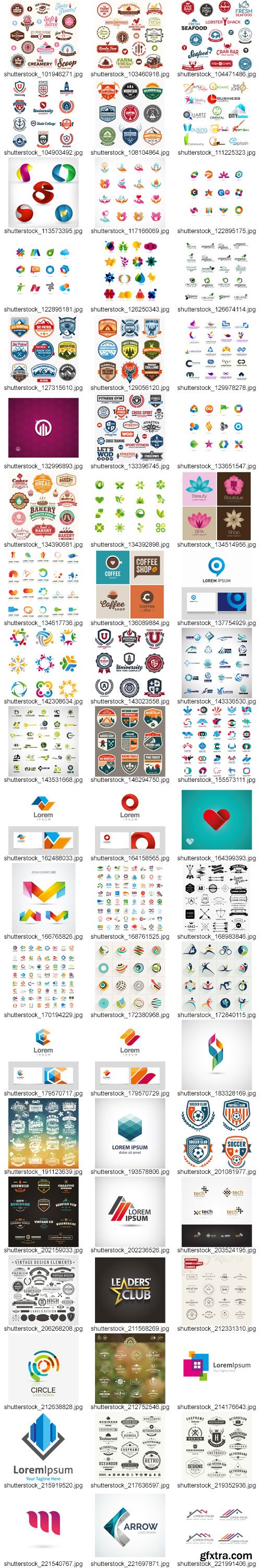 ShutterStock - Amazing Logo Archives - 750xEPS