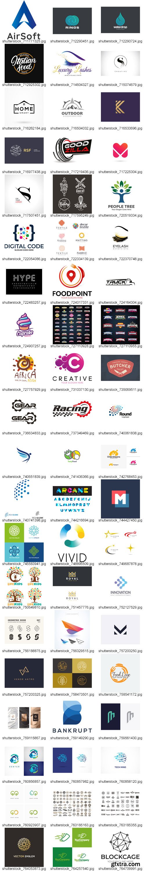 ShutterStock - Amazing Logo Archives - 750xEPS