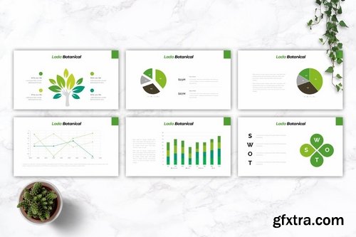 LADA Botanical - Powerpoint Google Slides and Keynote Templates