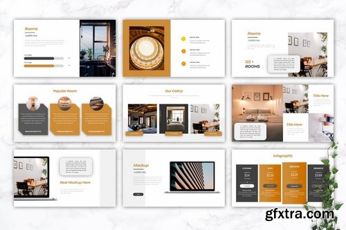 RASAMALA Hotel - Powerpoint Google Slides and Keynote Templates