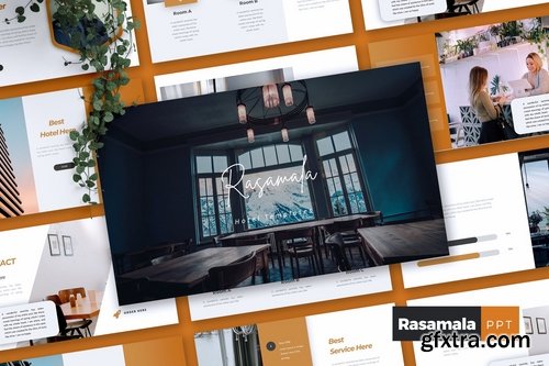 RASAMALA Hotel - Powerpoint Google Slides and Keynote Templates