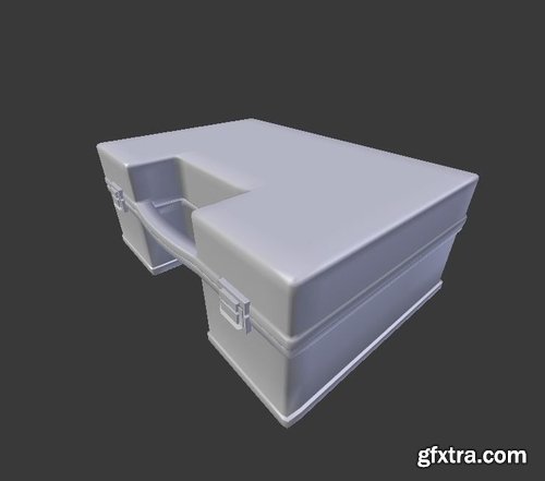 Cgtrader - First Aid Kit 1 Plus 1 PBR Pack Low-poly 3D model
