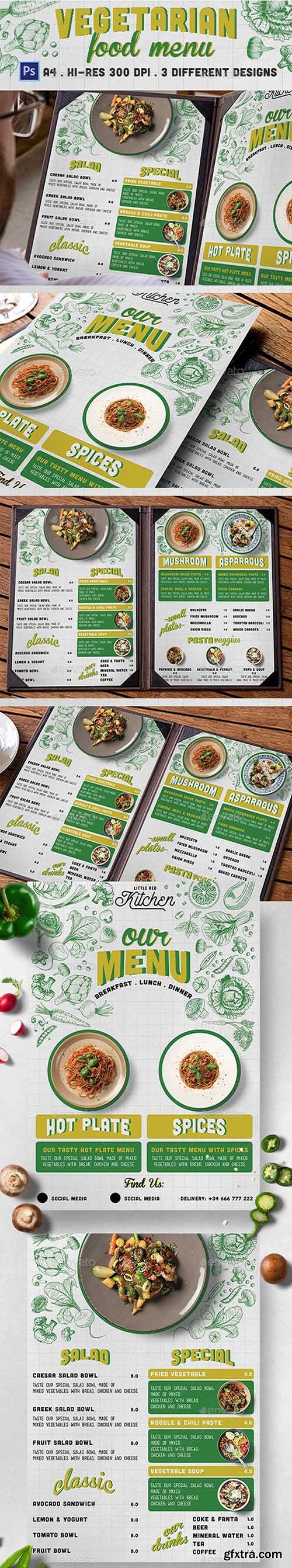 Vegetarian Restaurant Menu 20946908