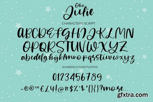 CM - Oho Julie Handwritten Script Font 3182128