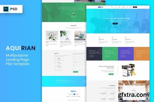 Multipurpose - Landing Page PSD Template