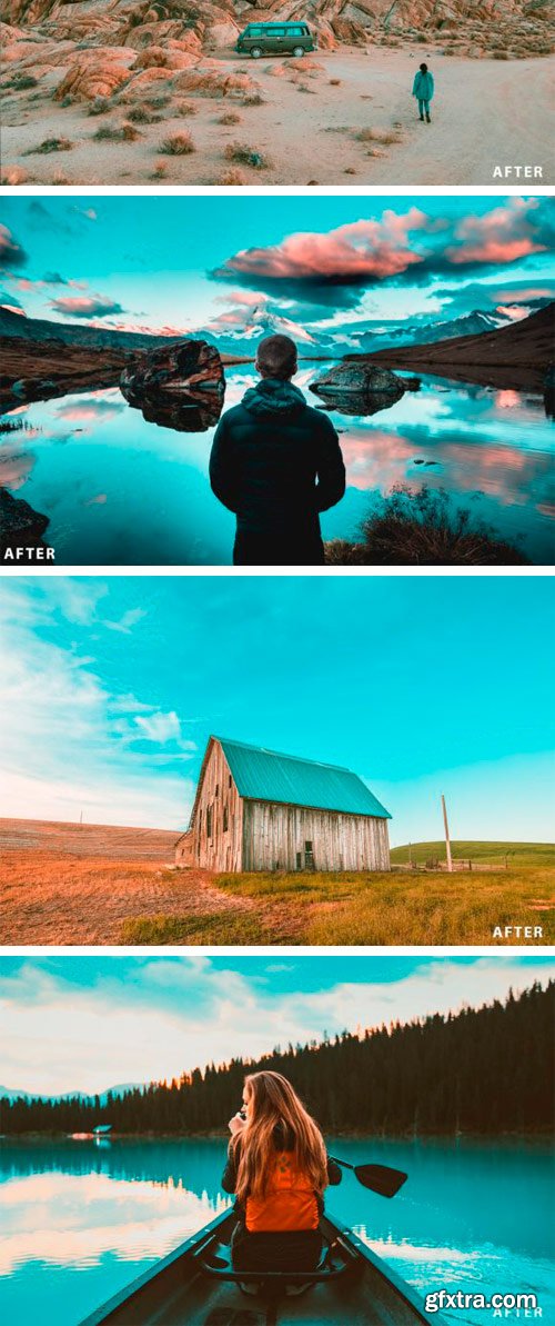 30 Orange & Teal Lightroom Presets 1440544