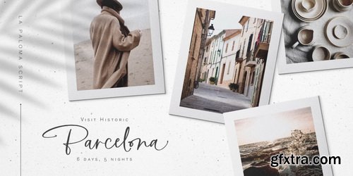 La Paloma Script Font Family