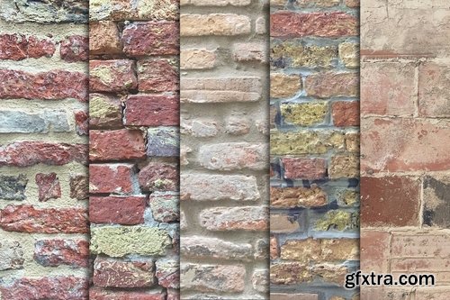 Old Brick Wall Textures x10 vol2