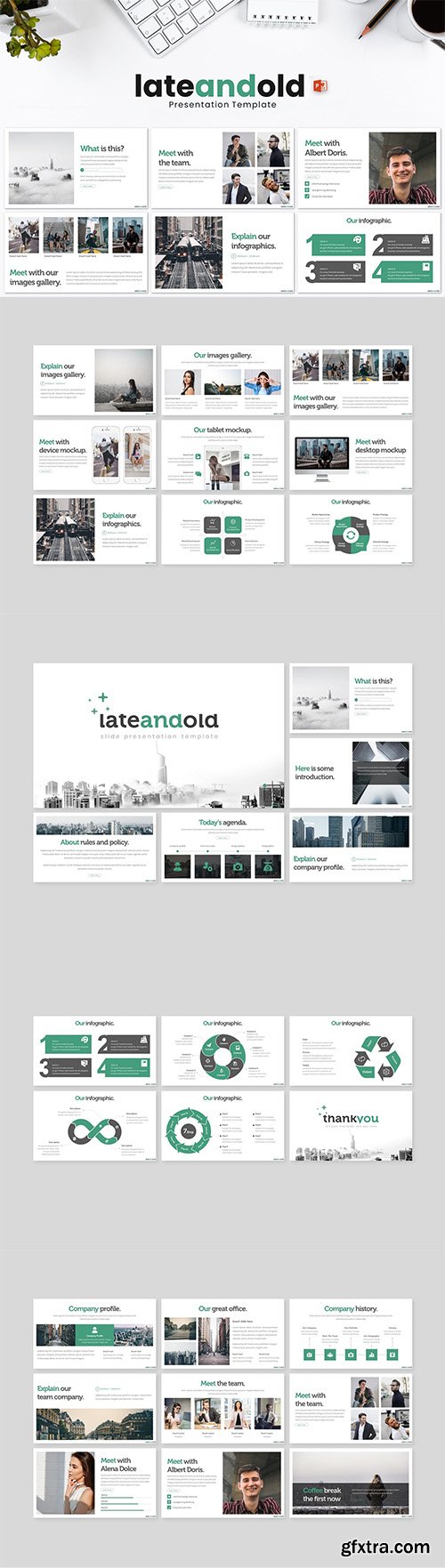 Late and Old - Powerpoint, Keynote and Google Slides Template