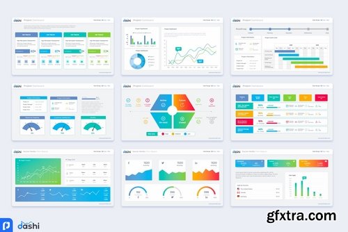 dashi- dashboard PowerPoint template