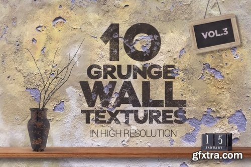 Grunge Wall Textures vol3